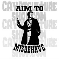 Firefly Aim to Misbehave Vinyl Decal