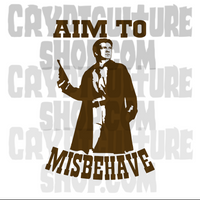 Firefly Aim to Misbehave Vinyl Decal