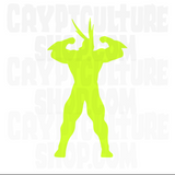 My Hero Academia All Might Plus Ultra Vinyl Decal
