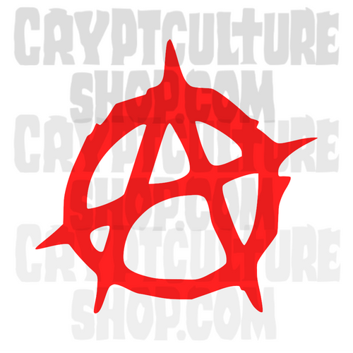 Anarchy Sign Vinyl Decal