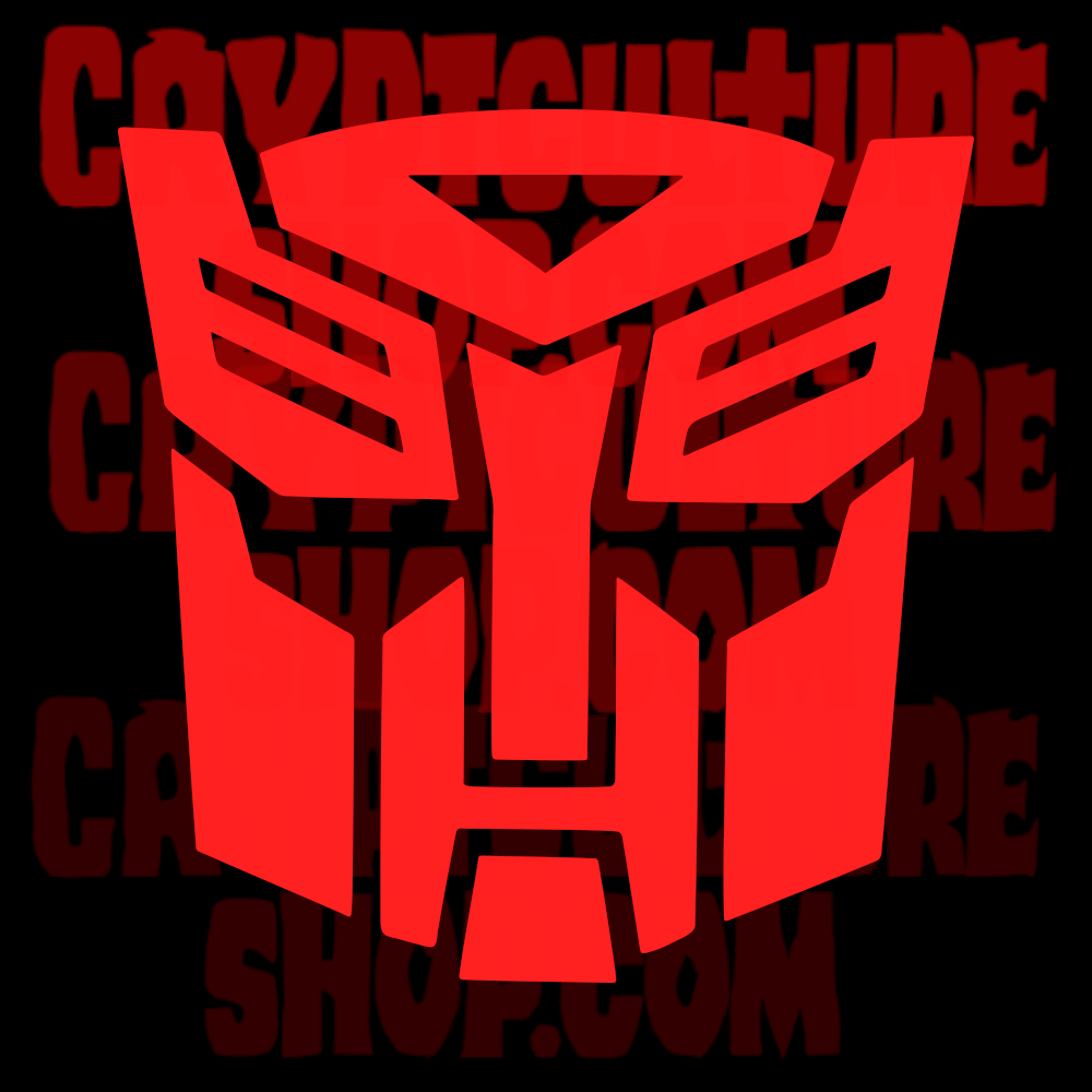 Calcomanía de vinilo Transformers Autobots
