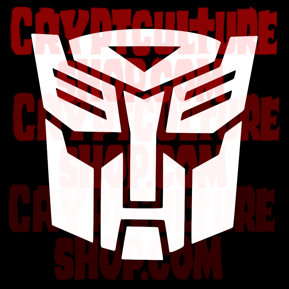 Calcomanía de vinilo Transformers Autobots