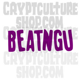 Jeepers Creepers Beatngu Text Vinyl Decal