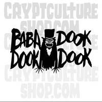 Babadook Baba Dook Dook Vinyl Decal