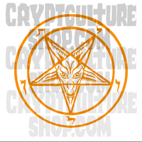 Satan! Sigil of Baphomet Vinyl Decals