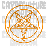 Satan! Sigil of Baphomet Vinyl Decals