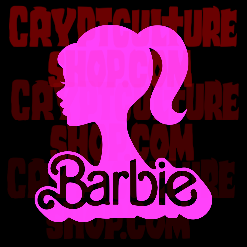 Barbie Silhouette Vinyl Decal