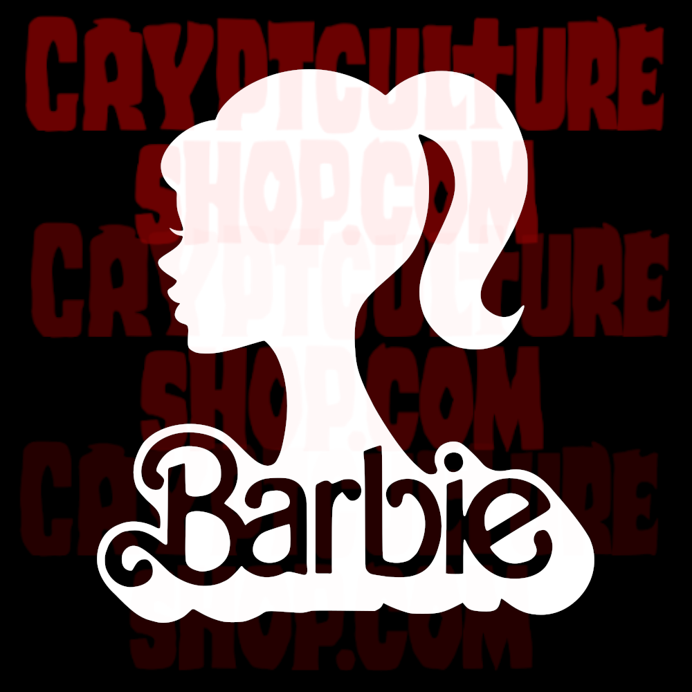 Barbie Silhouette Vinyl Decal