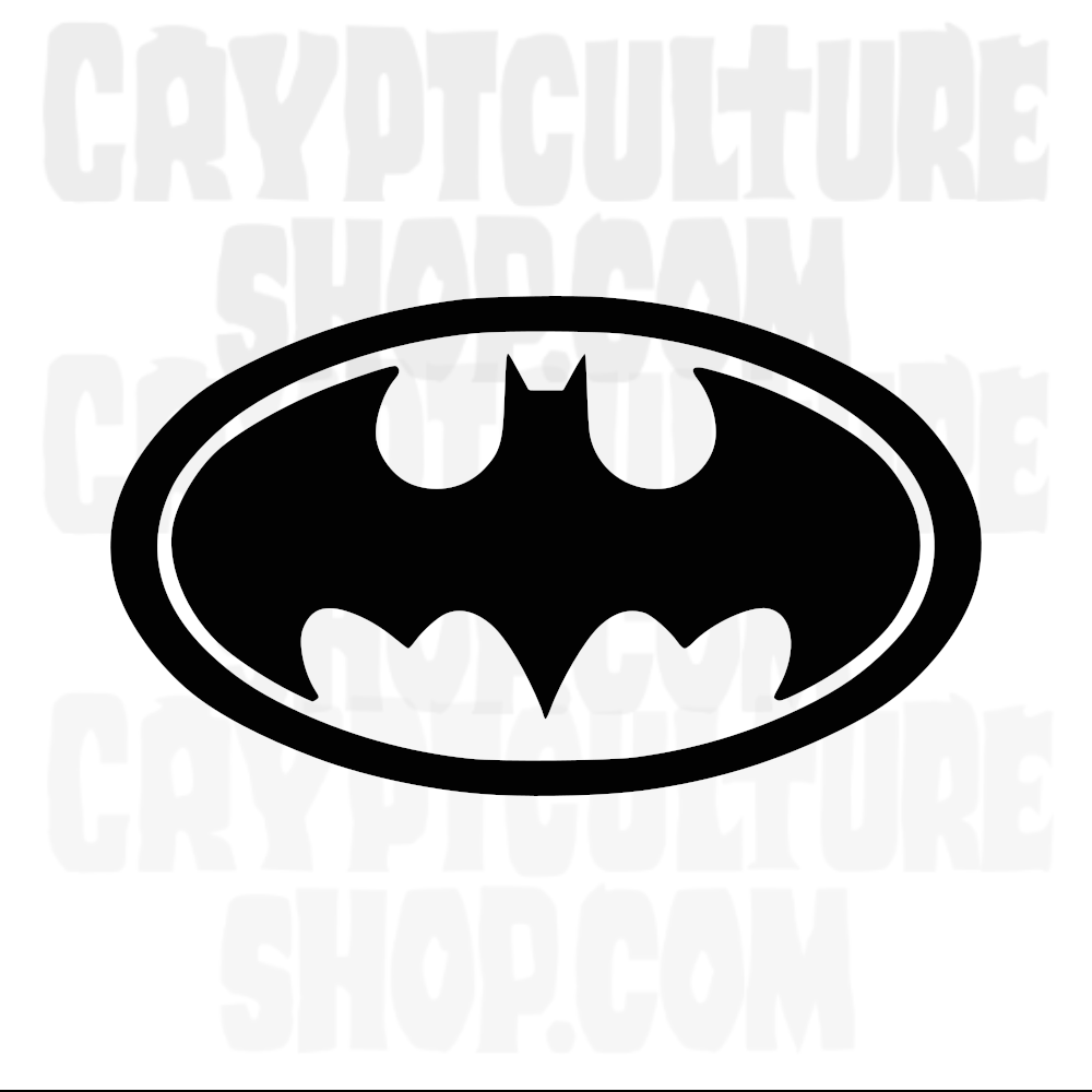 Pegatina de vinilo del Símbolo de Batman
