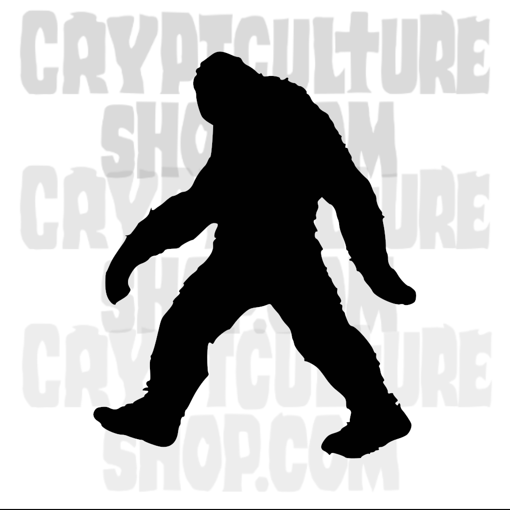 Vinilo decorativo de Bigfoot paranormal