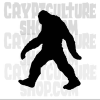 Paranormal Bigfoot Vinyl Decal