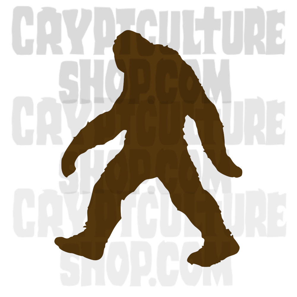 Vinilo decorativo de Bigfoot paranormal