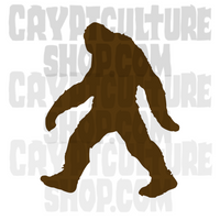 Paranormal Bigfoot Vinyl Decal