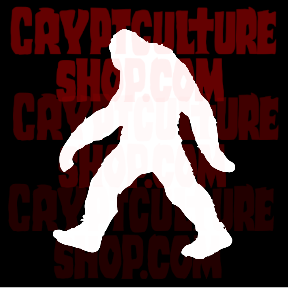 Vinilo decorativo de Bigfoot paranormal