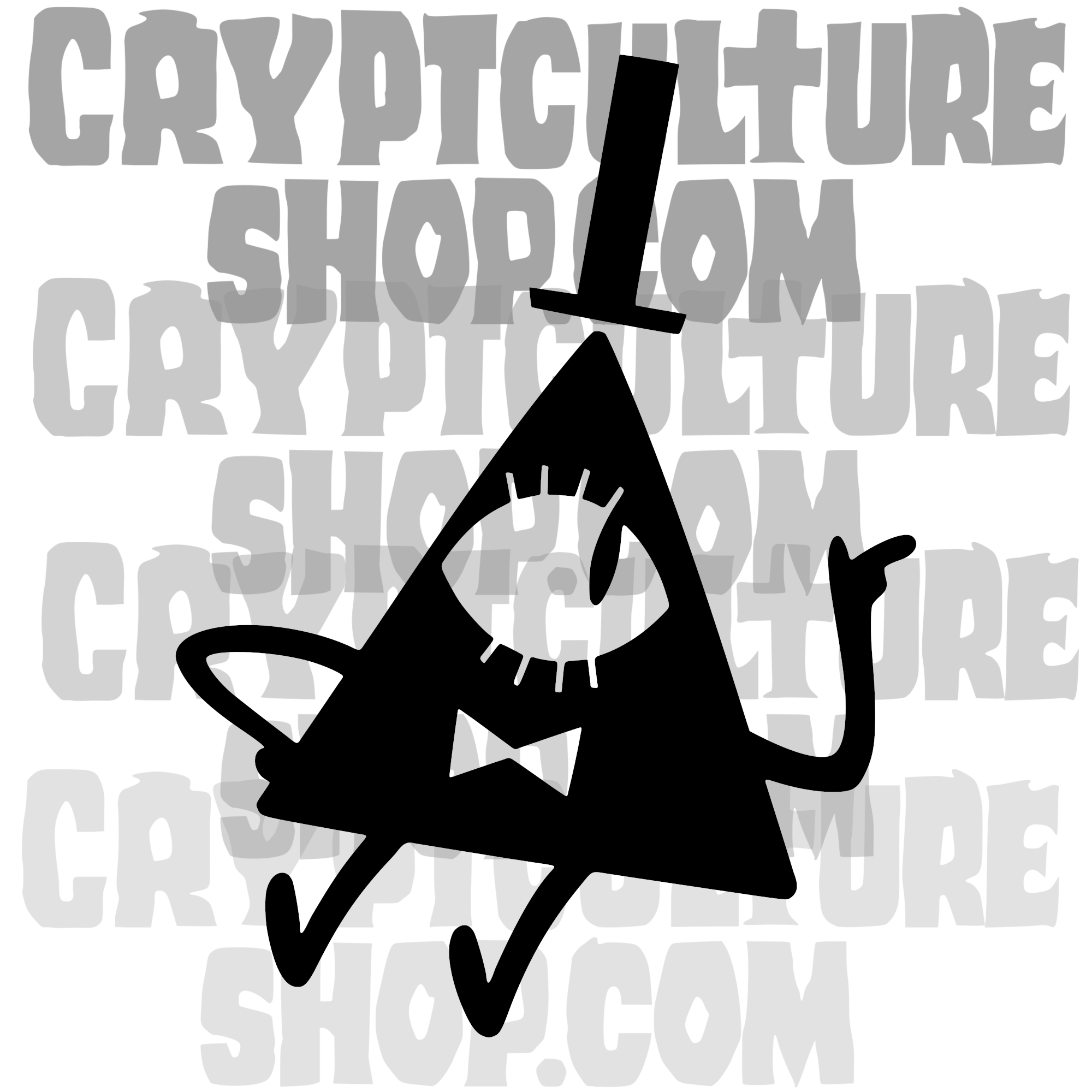 Vinilo decorativo de Bill Cypher de Gravity Falls