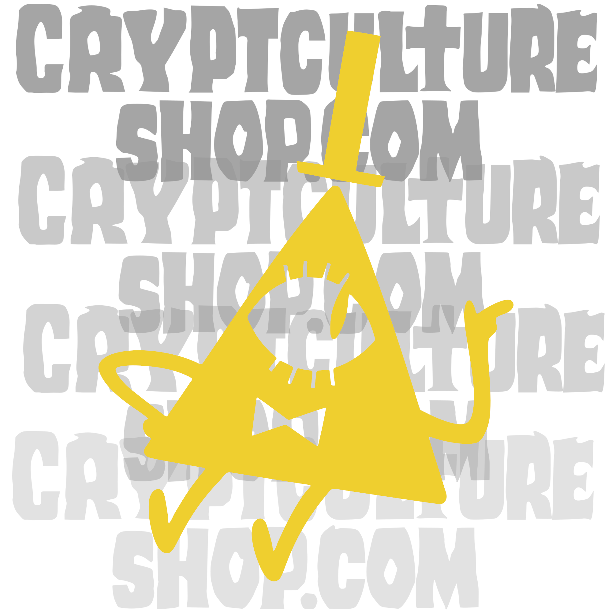 Vinilo decorativo de Bill Cypher de Gravity Falls