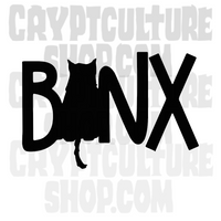 Hocus Pocus Binx Horizontal Vinyl Decal