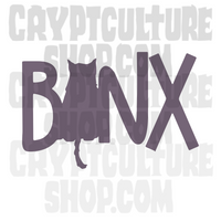 Hocus Pocus Binx Horizontal Vinyl Decal