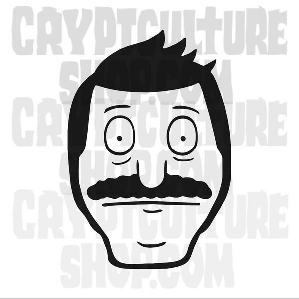 Bob's Burgers Bob Belcher Vinyl Decal