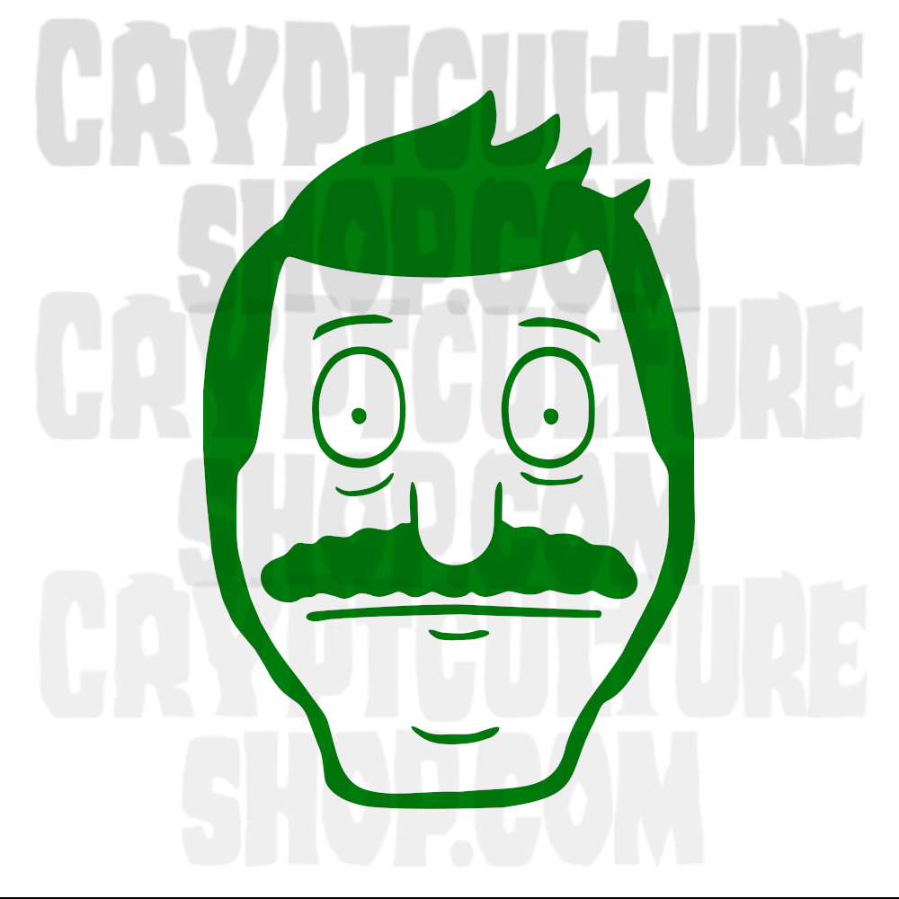 Bob's Burgers Bob Belcher Vinyl Decal