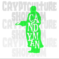 Candyman Text Vinyl Decal