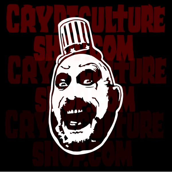 Devil's Rejects Captain Spaulding Vinyl Decal