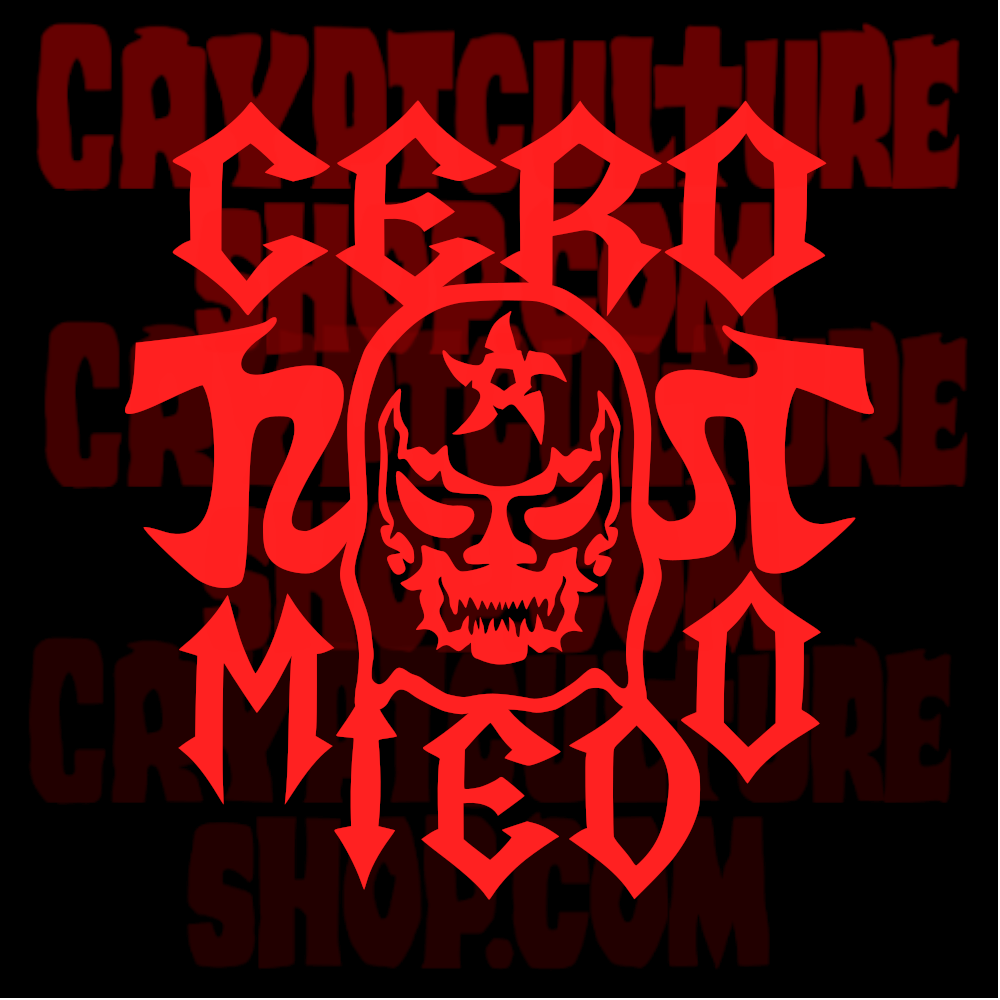 Calcomanía de vinilo Cero Miedo de Pentagón Jr. de Pro Wrestling