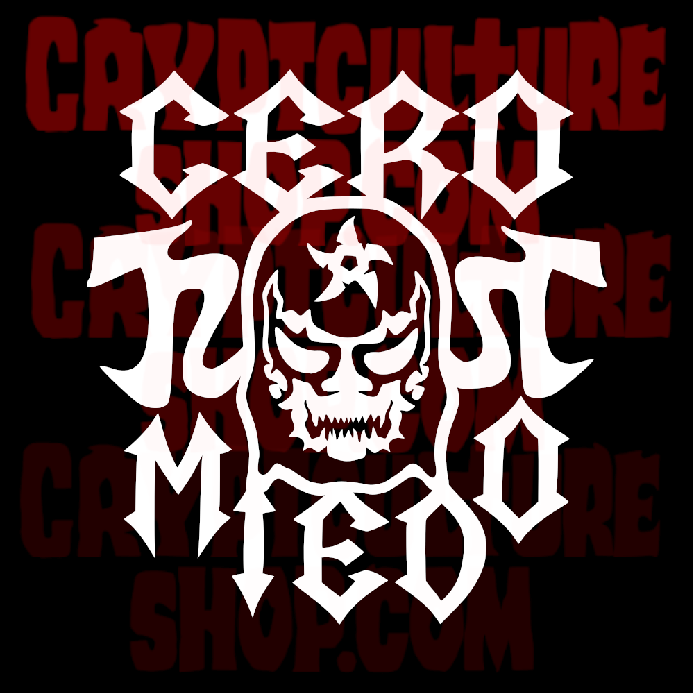 Calcomanía de vinilo Cero Miedo de Pentagón Jr. de Pro Wrestling