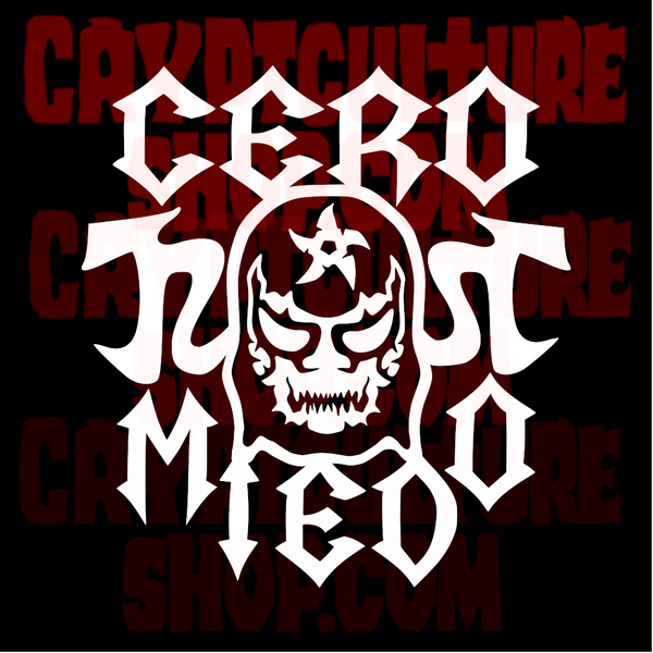 Pro Wrestling Pentagon Jr. Cero Miedo Vinyl Decal