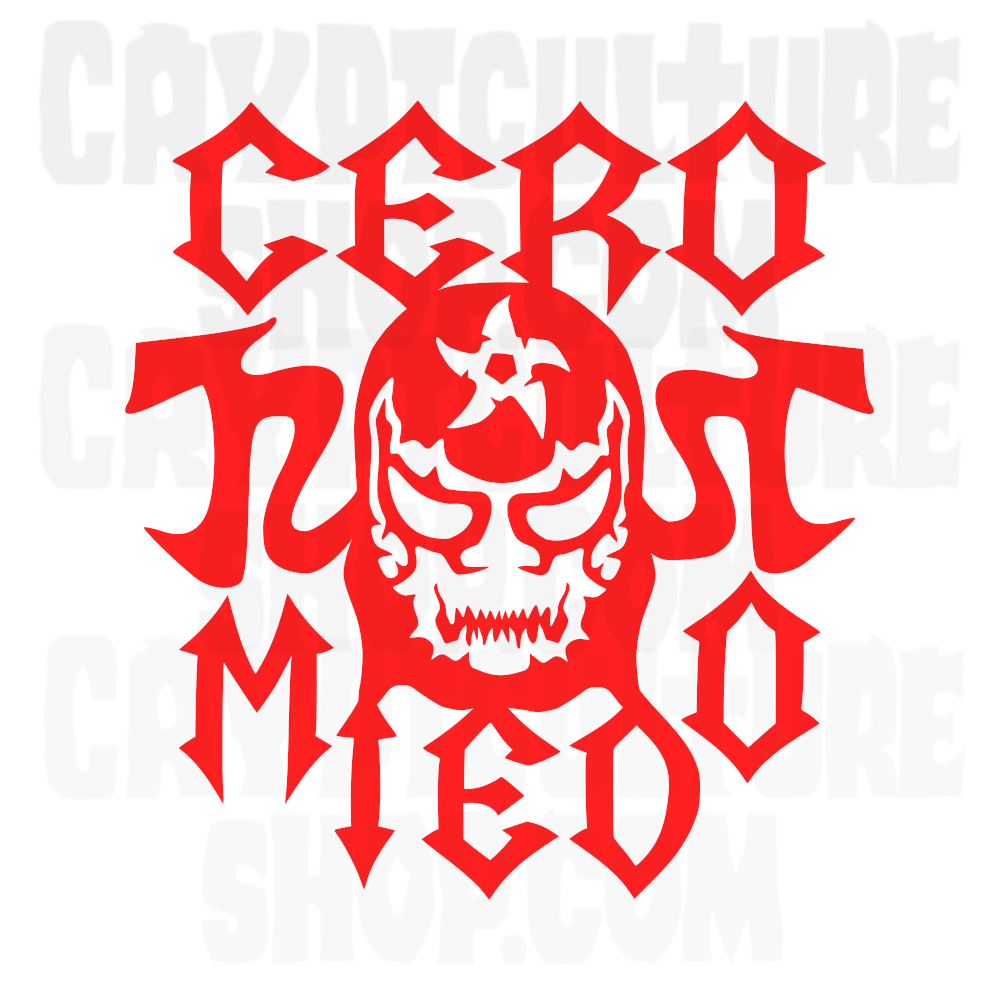 Calcomanía de vinilo Cero Miedo de Pentagón Jr. de Pro Wrestling