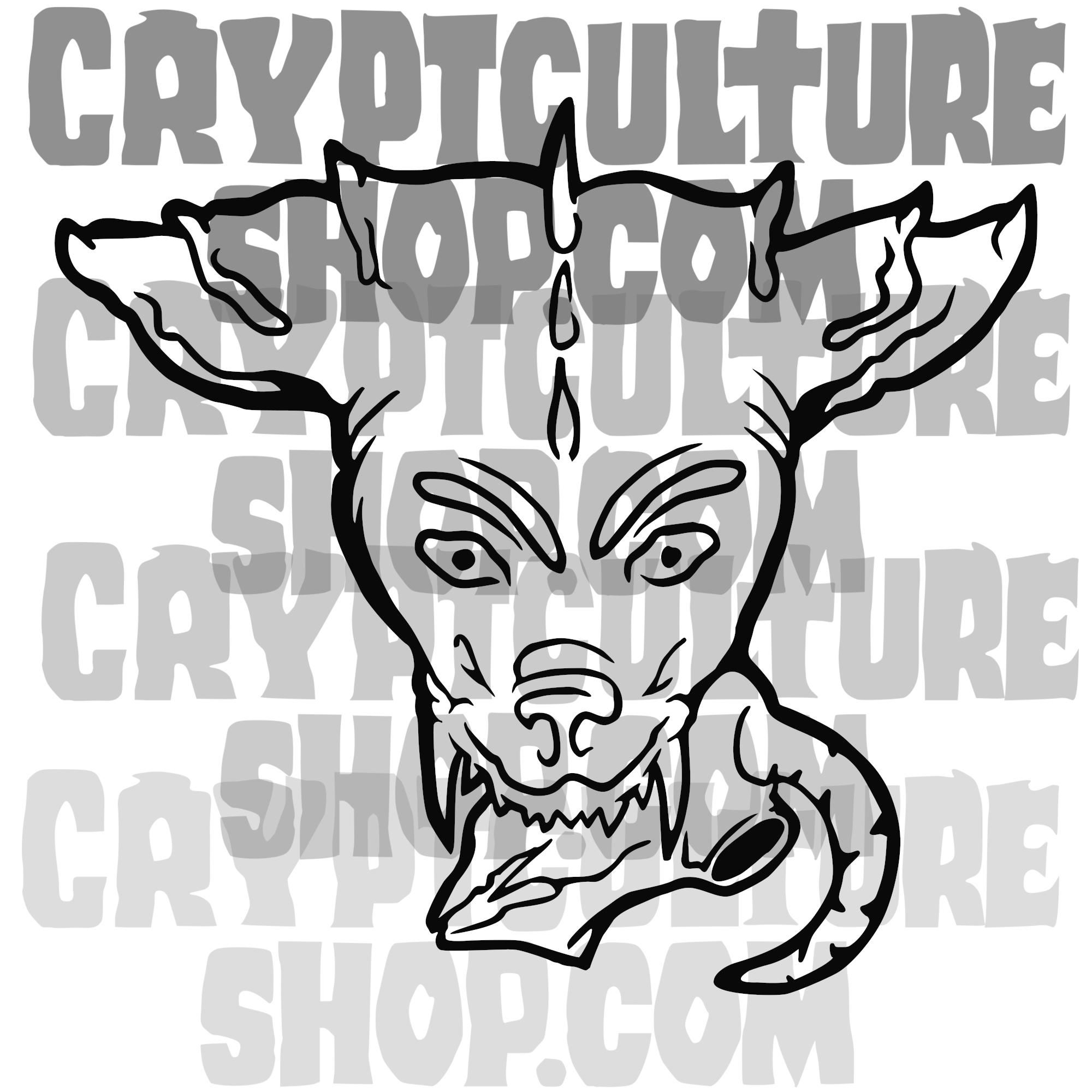 Chupacabra Vinyl Decal