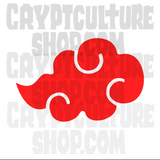 Anime Naruto Cloud Vinyl Decal