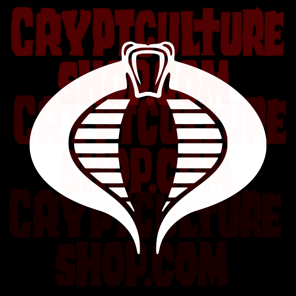 G.I. Joe Cobra Symbol Vinyl Decal
