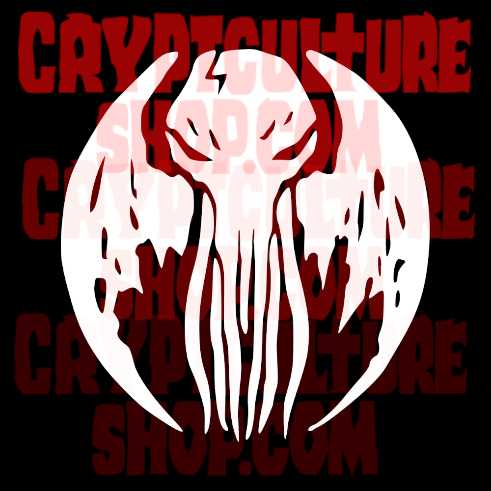 Adhesivo de vinilo Lovecraft Cthulhu Rugoso