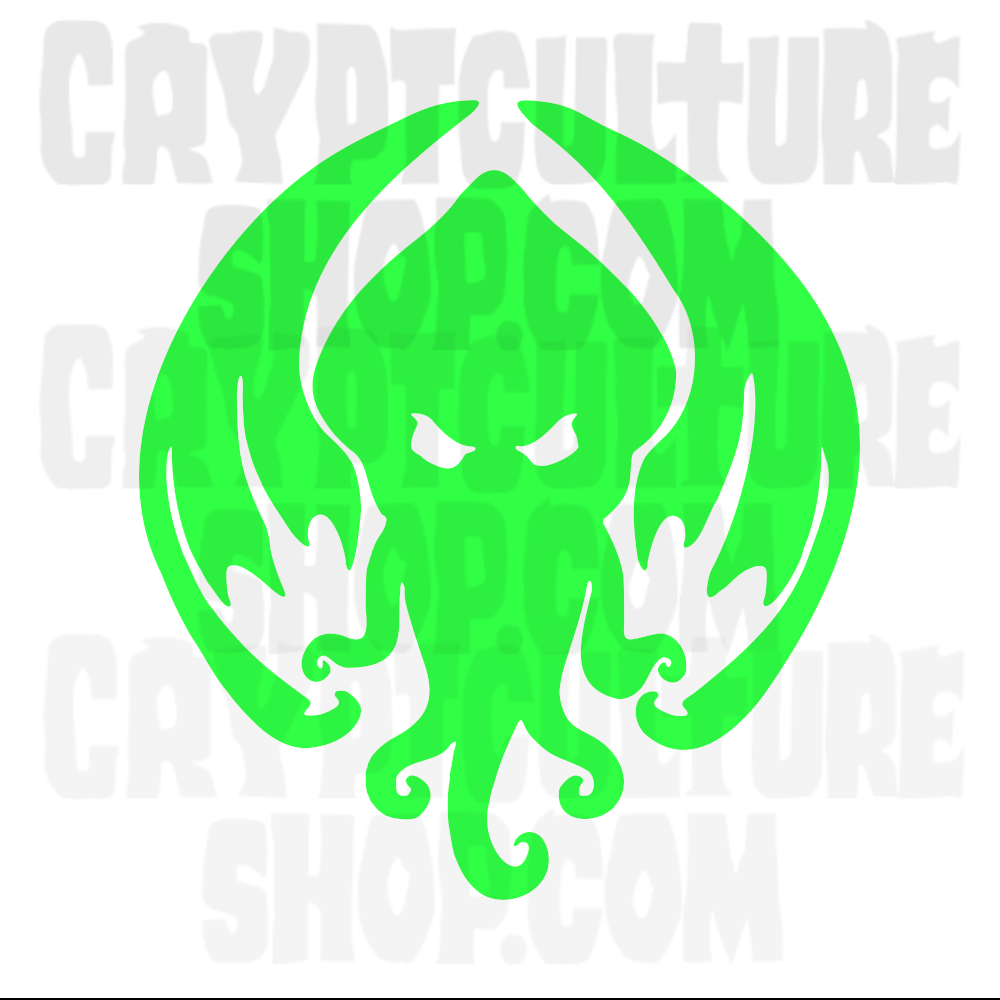 Vinilo decorativo ancho de Cthulhu de Lovecraft