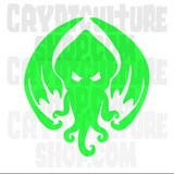 Lovecraft Cthulhu Wide Vinyl Decal