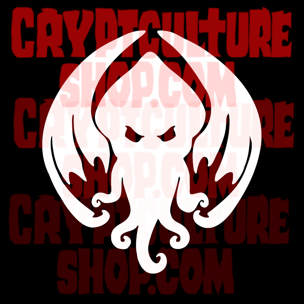 Vinilo decorativo ancho de Cthulhu de Lovecraft