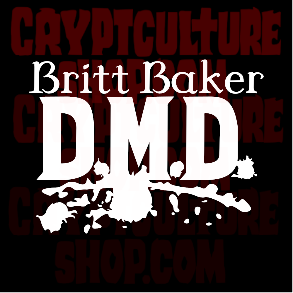 Calcomanía de vinilo Britt Baker D.M.D. de lucha libre profesional