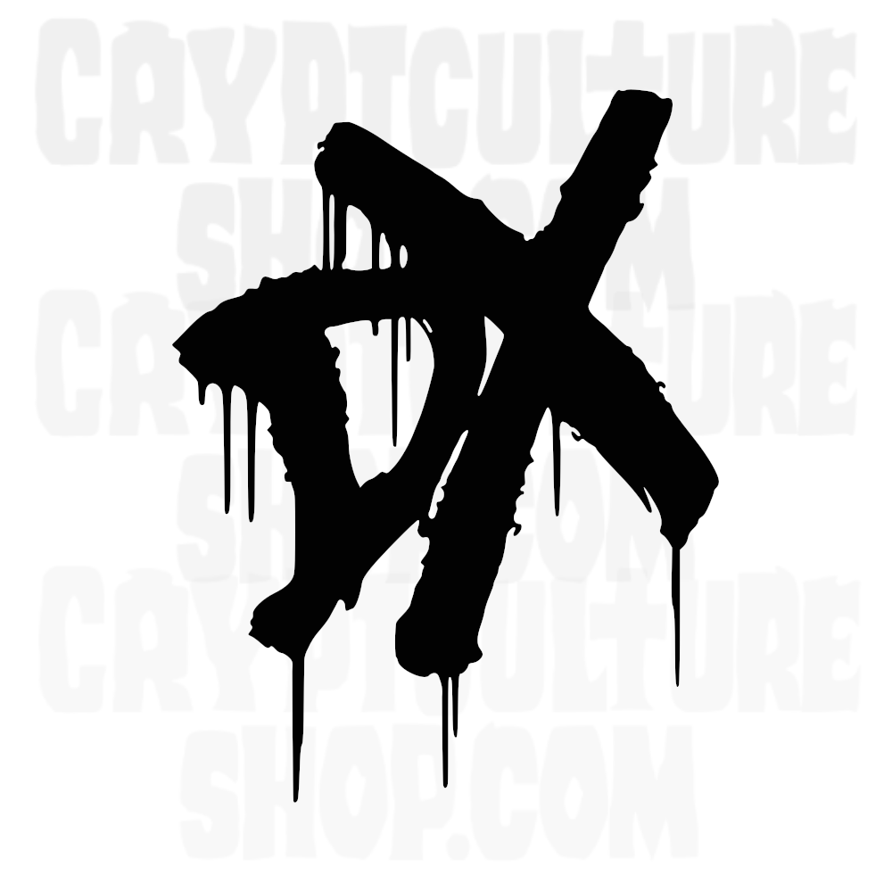 Calcomanía de vinilo Pro Wrestling DX