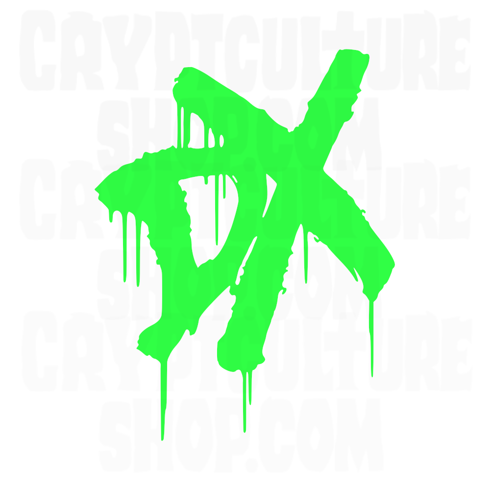 Calcomanía de vinilo Pro Wrestling DX