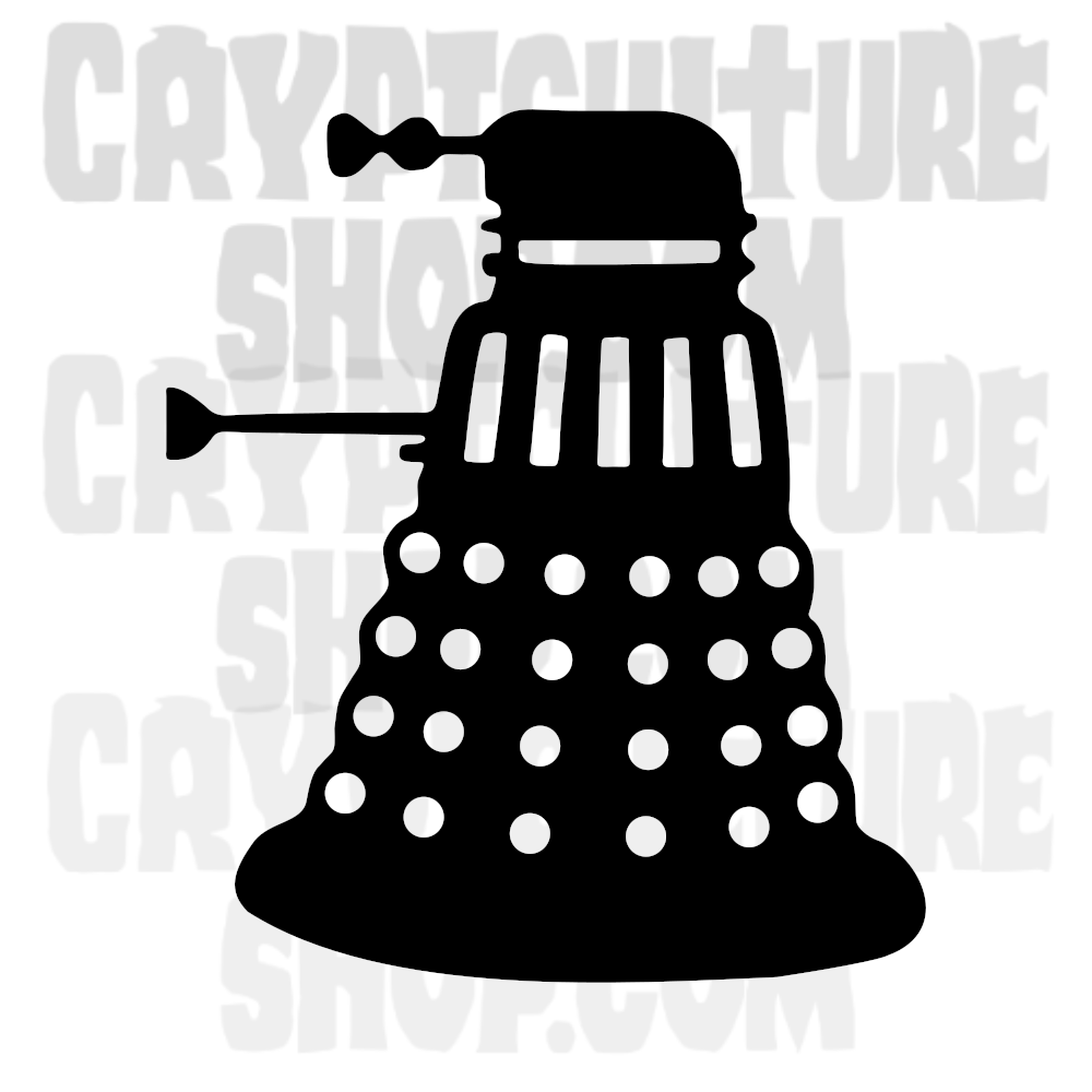 Calcomanía de vinilo de Dalek de Doctor Who