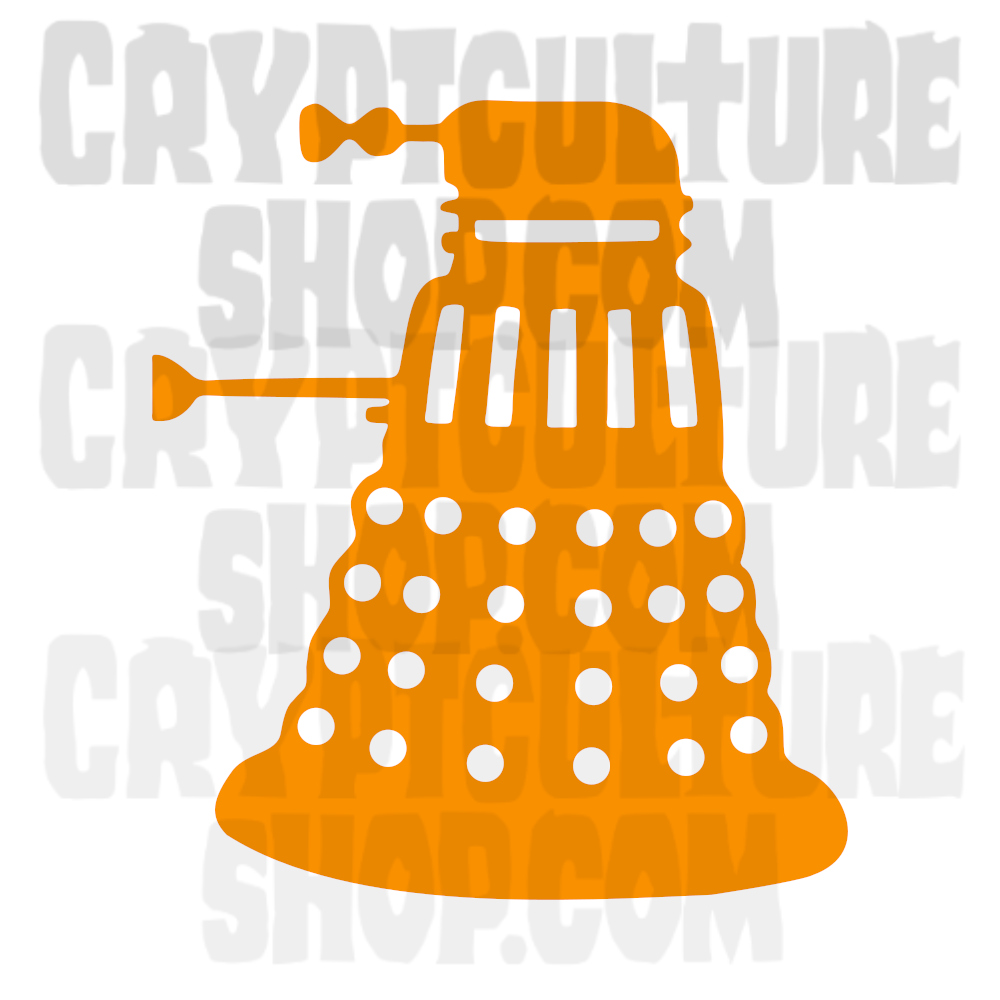 Calcomanía de vinilo de Dalek de Doctor Who
