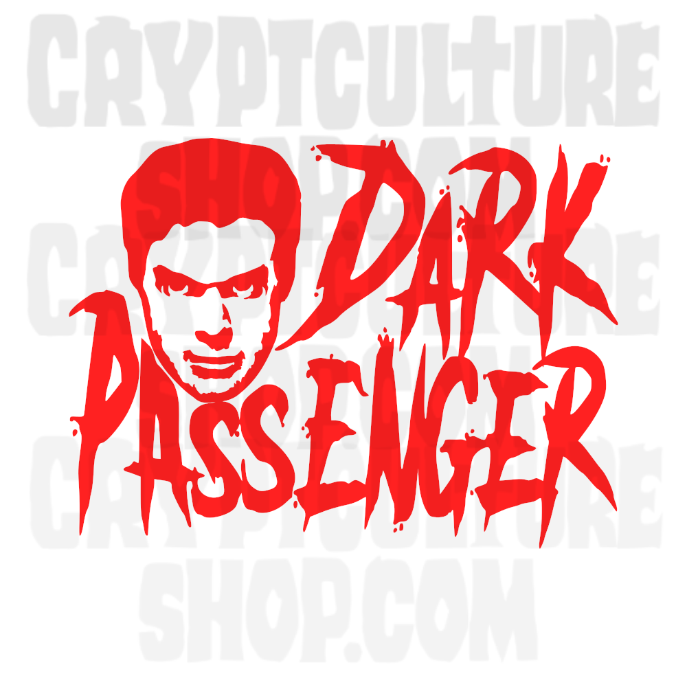 Calcomanía de vinilo Dexter Dark Passenger