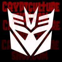 Transformers Decepticons Vinyl Decal