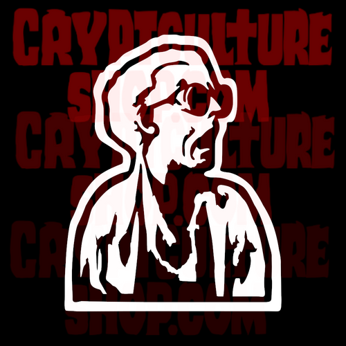 Back to the Future Doc Brown Vinyl Decal
