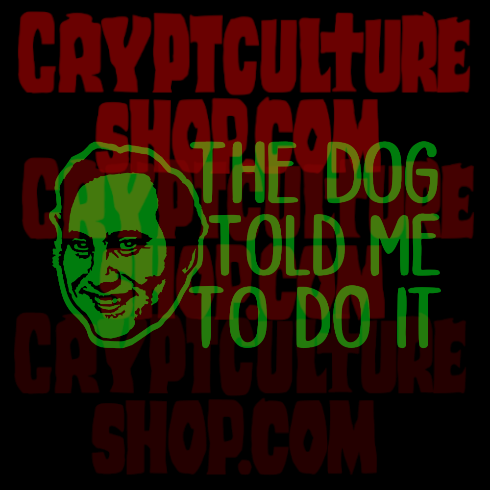 El perro de David Berkowitz me lo dijo Calcomanía de vinilo True Crime
