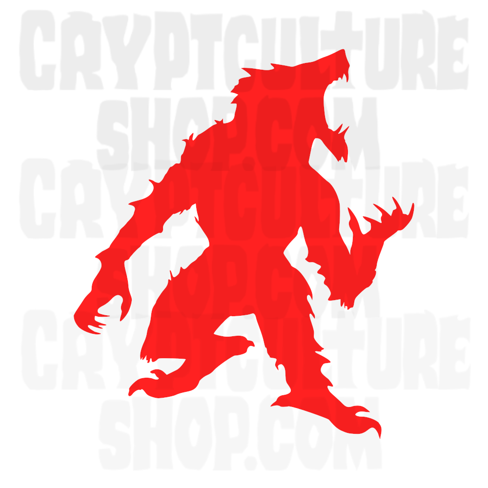 Vinilo Adhesivo Paranormal Dogman