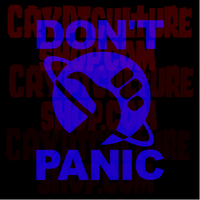 Hitchhiker's Guide to the Galaxy Don't Panic Vinyl Decal