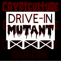 Drive-In Mutant Vinyl Decal