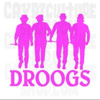 Clockwork Orange Droogs Vinyl Decal